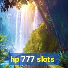 hp 777 slots